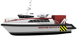 Windfarm Boat 16m Shuttle